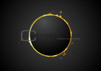 Abstract glow circle background