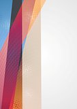 Bright vector geometry background