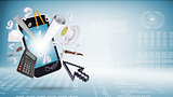 Smart phone and business objects
