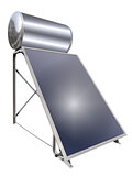 Solar water heater, isolated