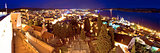 Town of Sibenik evening panorama