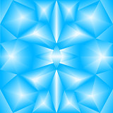 abstract triangular gradient blue background