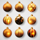Christmas balls design