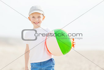 boy with ball