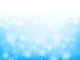 Abstract blue christmas background