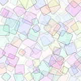 Abstract square geometric colorful background