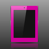 Tablet computer pink