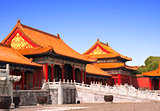 Ancient pavilions in Forbidden City, Beijing, China