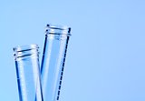 detail of the test tubes in laboratory 