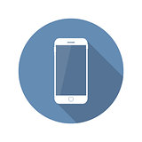 Modern Flat Mobile Icon Vector Illustration