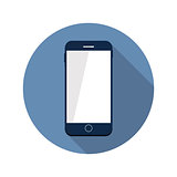 Modern Flat Mobile Icon Vector Illustration