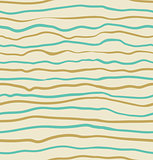Seamless blue and yellow striped pattern background