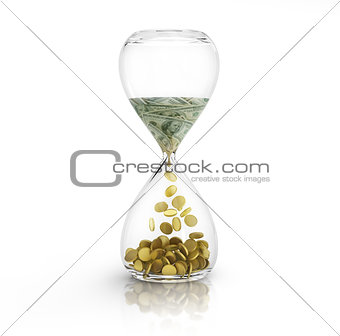time is money concept.