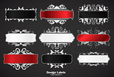 abstract vector banners set