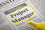 Project Manager Jobs in Newspaper.