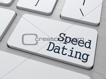 Speed Dating Button on Computer Keyboard.
