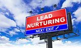 Lead Nurturing on Red Billboard.