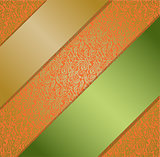 Background with ribbons.