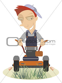 Lawnmower illustration