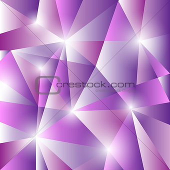 Geometric pattern with triangles background