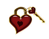 heart and key