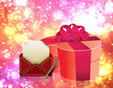 Love letter and gift box