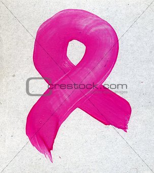 Pink Painted Background