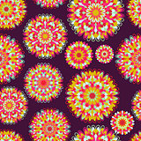 Pattern with Round Ornaments