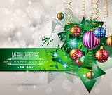 2015 Christmas Greeting Card for New Year Flyers