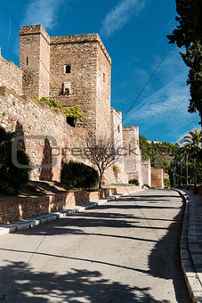 Gibralfaro castle (Alcazaba de Malaga), Spain