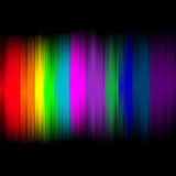 Abstract lights with colorful background