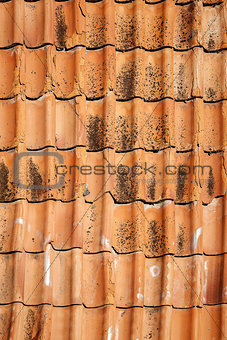 Old roof tiles  