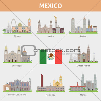 Cities in Mexico