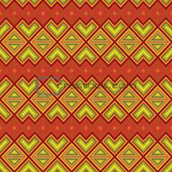 Seamless ethnic motif pattern