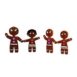 gingerbread couple