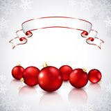 Christmas red balls