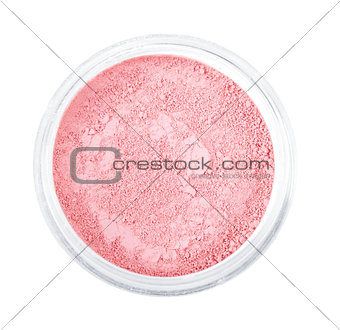 Cosmetic makeup isolated on white