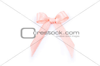 bow isolated on white