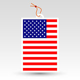 vector simple american price tag
