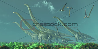 Mamenchisaurus Dinosaur Travels