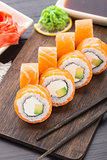 Sushi rolls philadelphia