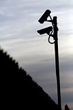  two surveillance cameras