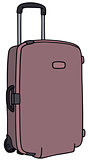 Violet suitcase
