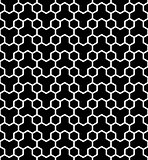 Hexagons pattern. Seamless geometric texture.
