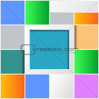 Infographic abstract background 