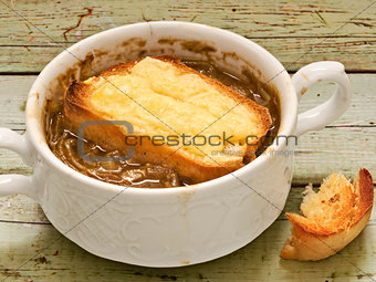 rustic french onion soup