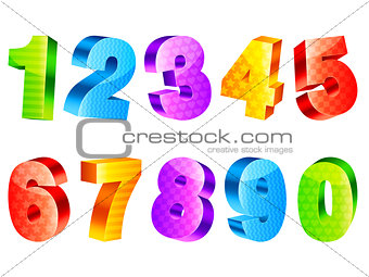 Colorful numbers.