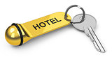 the hotel key