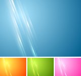 Tech vibrant abstract vector background