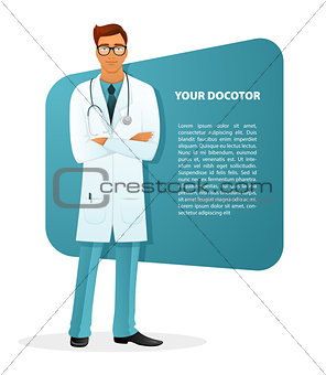 Doctor character man image